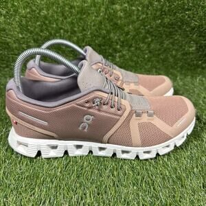 ON CLOUD 5 Womens Rosebrown Mesh Running Shoes WORN ONCE!!!! Size 9.5 59.97766